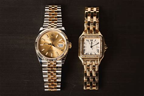 rolex datejust vs cartier panthere